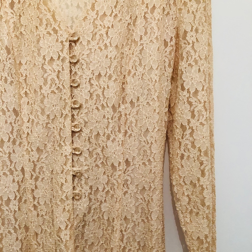 Gorgeous Vintage Boho Lacey Dress